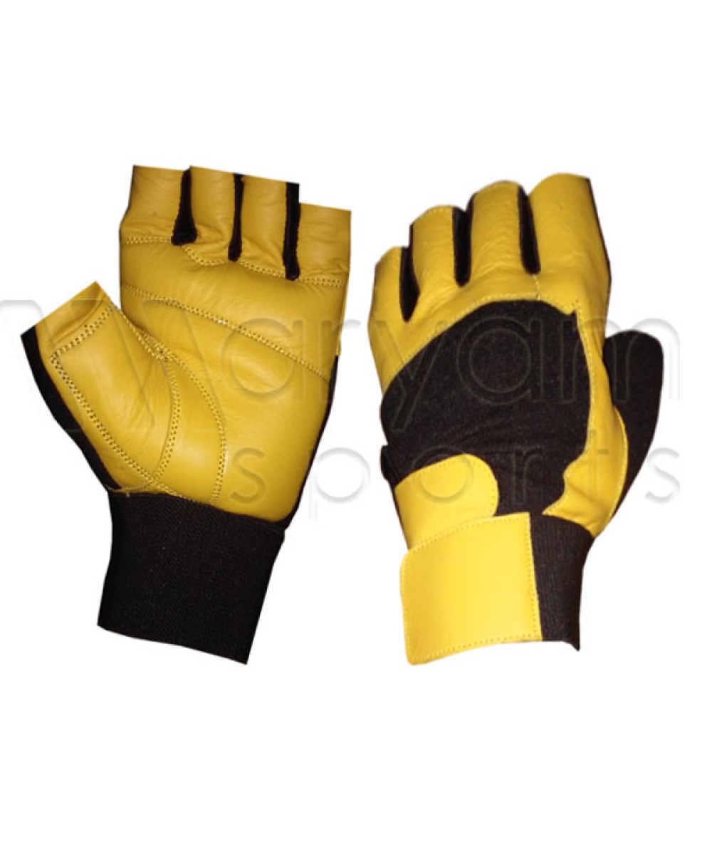 GYM GLOVE DOUBLE STRAPS MS-503